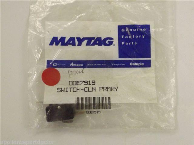 Maytag Amana Stove 0067919 Switch, Clean Prmry NEW IN BOX Maytag Amana Stove 0067919 Switch, Clean Prmry NEW IN BOX
